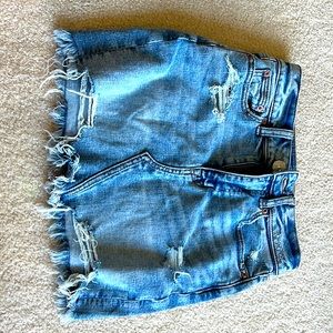 American Eagle Jean skirt size 0